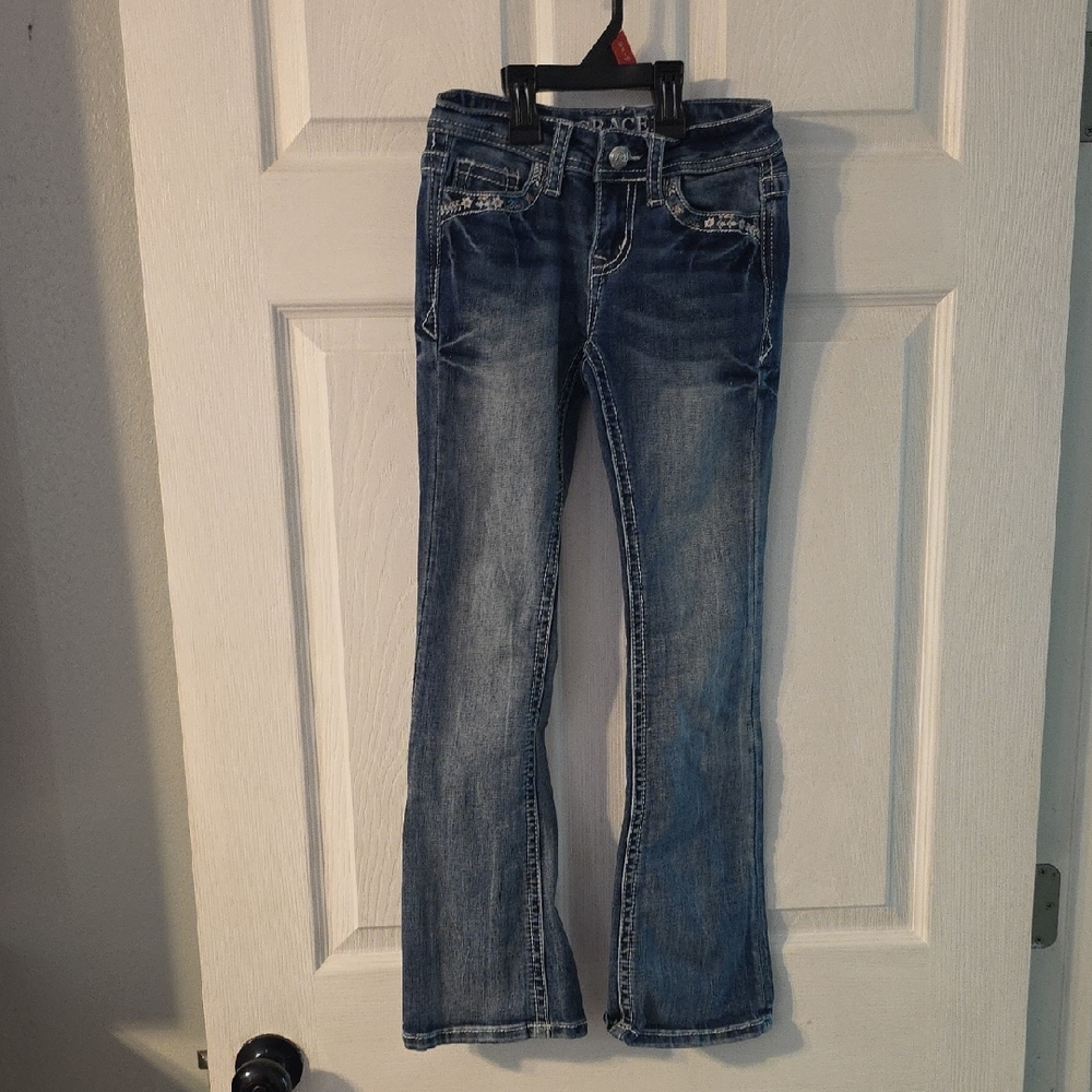 Grace Blue Boot Cut Girls Jeans